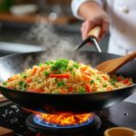 découvrez comment préparer un savoureux riz frit thaï (khao pad) chez vous, avec des ingrédients faciles à trouver et des astuces pour réussir ce plat emblématique de la thaïlande. recette simple, rapide et pleine de saveurs !