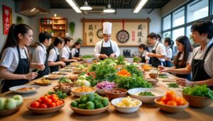 découvrez les différentes facettes de la cuisine asiatique en étudiant à l'université : techniques traditionnelles, histoire culinaire et saveurs authentiques au programme pour élargir vos compétences gastronomiques.