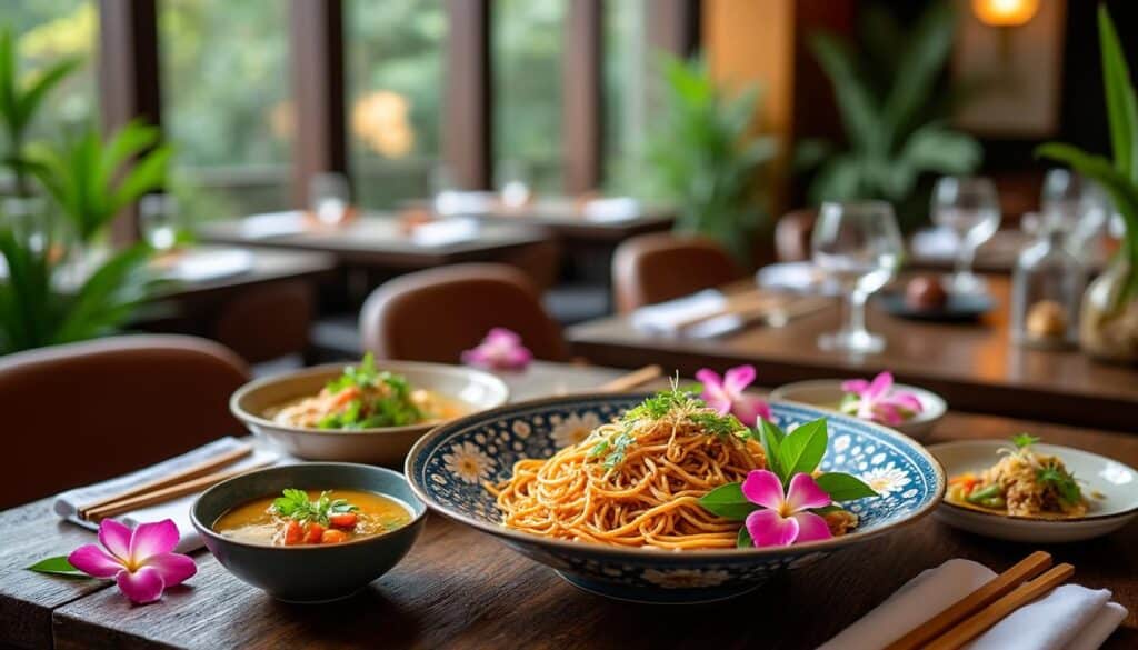 découvrez comment la gastronomie thaïlandaise marie subtilement héritage culinaire et innovations modernes, offrant une expérience gustative unique entre tradition et créativité.