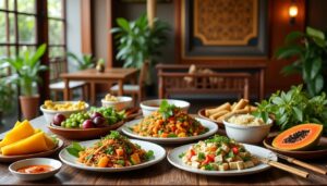 découvrez comment les plats vegan trouvent leur place dans la restauration thaï, alliant saveurs traditionnelles et cuisine végétale innovante pour répondre aux nouvelles attentes des clients.