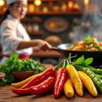 découvrez comment le piment relève les saveurs et occupe une place essentielle dans la cuisine thaïlandaise, des plats épicés traditionnels aux subtils mariages de goûts.