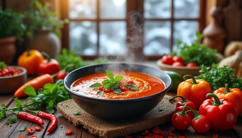 découvrez comment les soupes épicées réchauffent l’hiver, boostent l’immunité et apportent saveur et bien-être à votre alimentation durant les mois froids.
