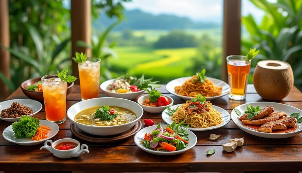 découvrez les boissons traditionnelles thaïlandaises qui subliment à merveille les plats locaux : thés glacés, jus de fruits tropicaux, bières artisanales et autres saveurs authentiques pour un voyage culinaire unique.