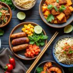 découvrez comment les saveurs, ingrédients et techniques varient à travers les différentes régions de la thaïlande, offrant une richesse et une diversité uniques à la cuisine thaï.