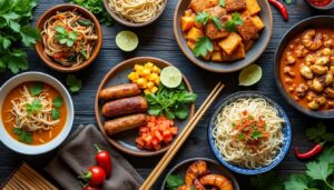 découvrez comment les saveurs, ingrédients et techniques varient à travers les différentes régions de la thaïlande, offrant une richesse et une diversité uniques à la cuisine thaï.