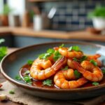 découvrez une délicieuse recette de crevettes sautées au tamarin : un plat savoureux et exotique, facile à préparer. idéal pour surprendre vos convives avec des saveurs raffinées et un mélange parfait entre acidité et douceur.