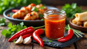 découvrez notre recette facile de sauce sucrée thaïlandaise, idéale pour sublimer vos plats asiatiques avec une touche authentique et gourmande. parfaite pour accompagner nems, rouleaux de printemps ou poulet sauté.