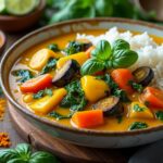 découvrez comment préparer un délicieux curry jaune thaï aux légumes, une recette savoureuse, facile et parfumée pour voyager en thaïlande depuis votre cuisine. idéal pour un repas sain, coloré et plein de saveurs exotiques !
