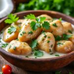 découvrez notre recette facile et savoureuse de poulet mariné au lait de coco : une alliance exquise de douceur et d'épices, idéale pour un repas exotique et parfumé qui ravira vos papilles.