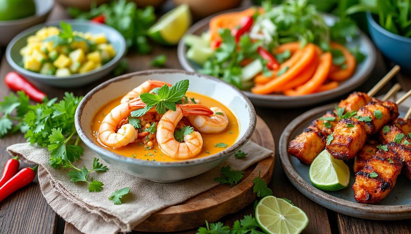 découvrez des recettes thaï hydratantes et rafraîchissantes pour l’été : salades, boissons et plats légers pour garder forme et fraîcheur lors des journées chaudes.