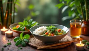 découvrez nos recettes thaï délicieuses et apaisantes, idéales pour favoriser un sommeil réparateur grâce à des ingrédients relaxants et naturels.