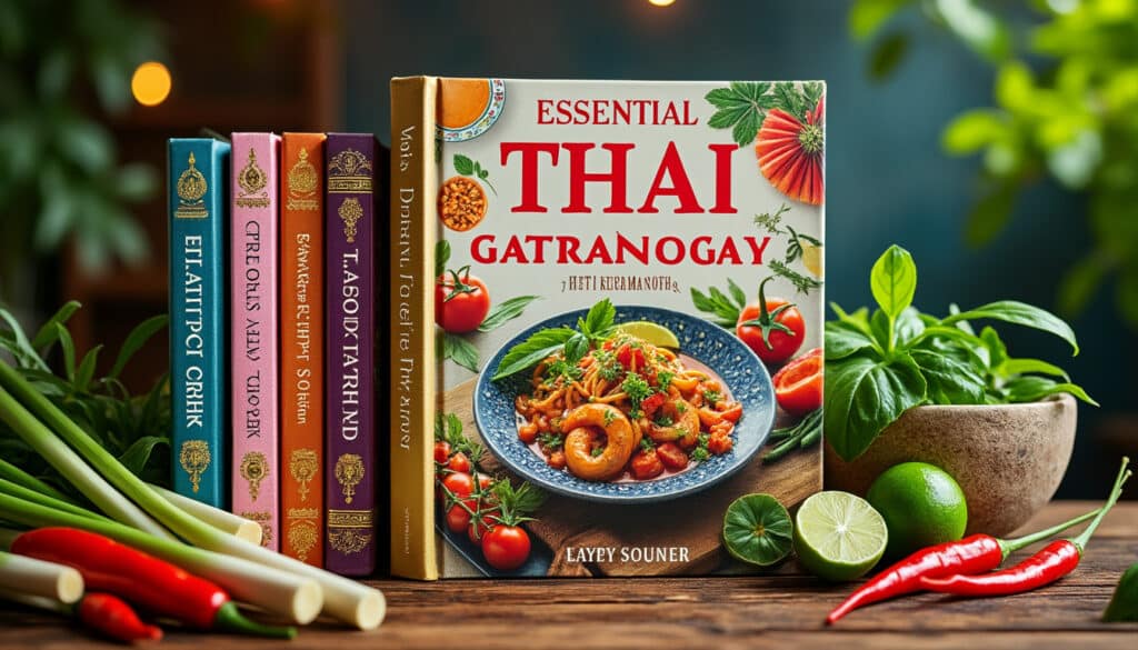 découvrez une sélection des livres incontournables pour explorer la richesse et les secrets de la gastronomie thaïlandaise. recettes authentiques, histoires et techniques pour sublimer votre cuisine.