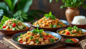 découvrez comment savourer la cuisine thaïlandaise tout en respectant un régime végétarien : recettes authentiques, ingrédients alternatifs et conseils gourmands pour une expérience exotique et sans viande.