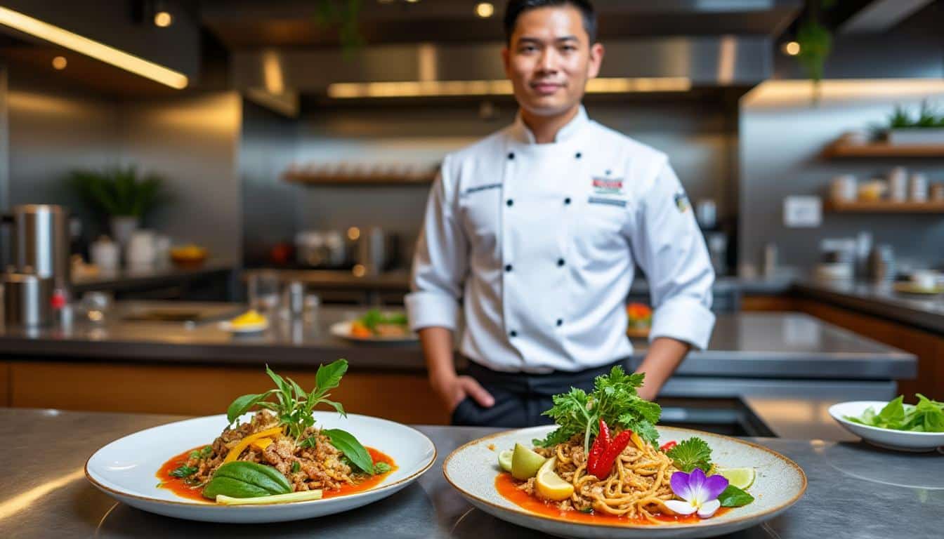 découvrez les histoires inspirantes et les parcours uniques de célèbres chefs thaïlandais, véritables ambassadeurs de la cuisine thaïe dans le monde entier.