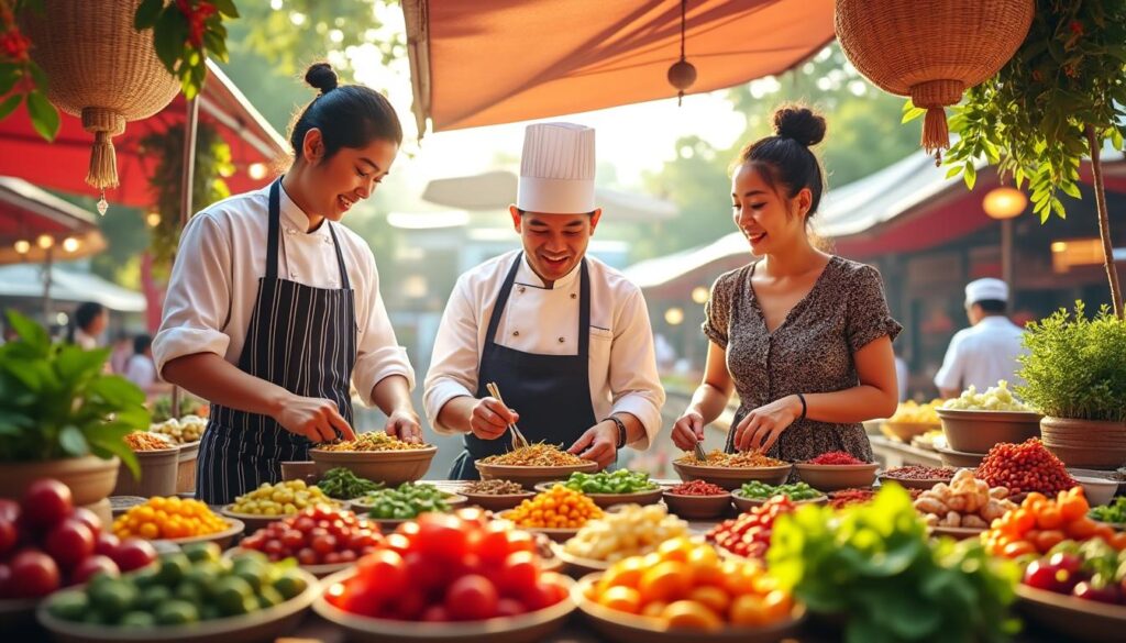 découvrez les parcours inspirants de chefs thaïlandais célèbres : leurs débuts, leurs succès et comment ils ont révolutionné la cuisine thaïlandaise à travers le monde.