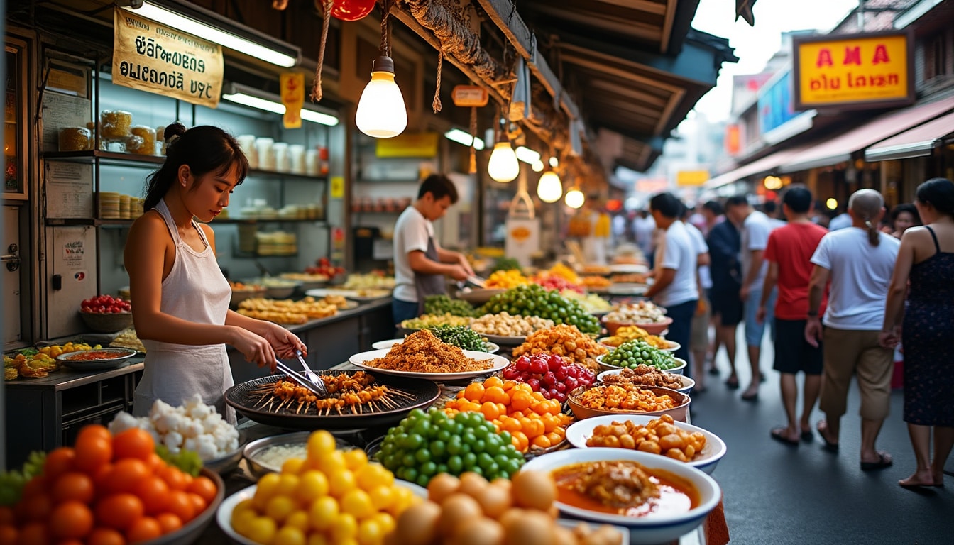 découvrez nos stages culinaires à bangkok et vivez une immersion totale dans la cuisine thaïlandaise : ateliers pratiques, visites de marchés locaux et expériences authentiques avec des chefs passionnés.