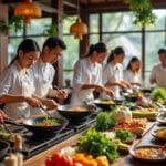 découvrez nos stages culinaires à bangkok pour une immersion totale dans la gastronomie thaïlandaise. apprenez auprès de chefs locaux, explorez les marchés et vivez une expérience unique en cuisine au cœur de la capitale thaïlandaise.