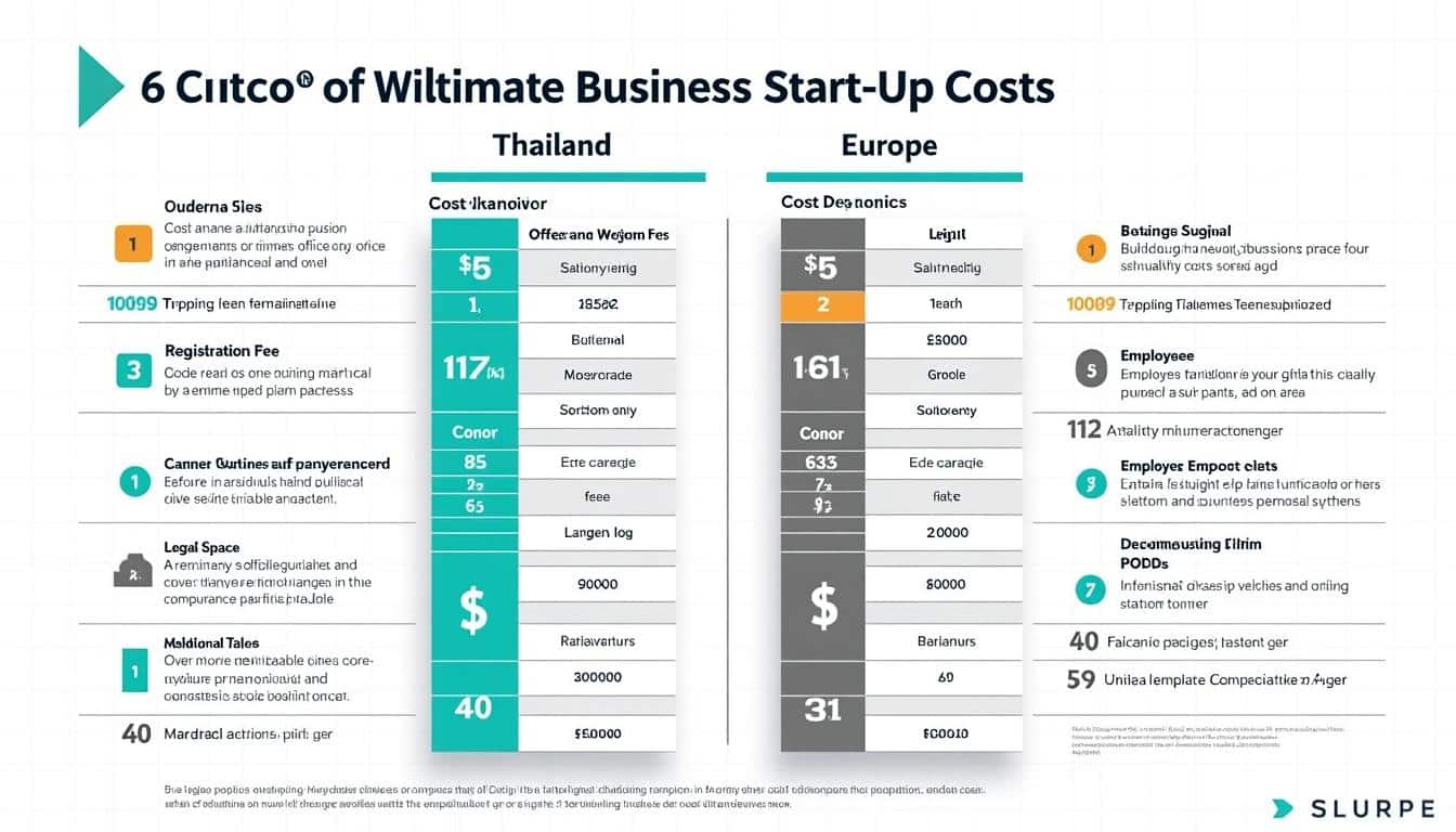 découvrez une étude comparative détaillée des coûts d’ouverture d’une entreprise en thaïlande versus en europe, pour vous guider dans votre choix d’implantation.