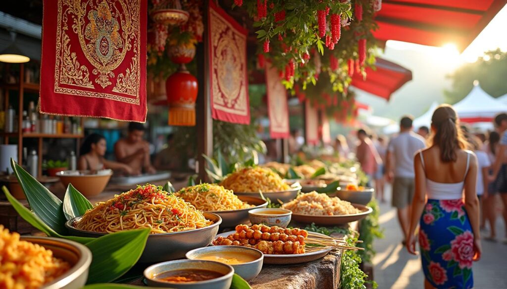découvrez les festivals gastronomiques en thaïlande, où saveurs authentiques, plats traditionnels et événements culinaires uniques vous attendent pour une expérience inoubliable.