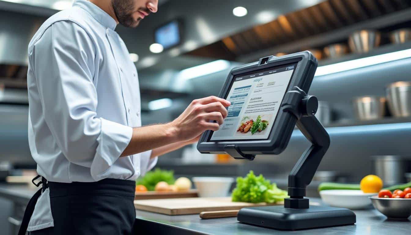 découvrez comment l'utilisation des tablettes révolutionne l'efficacité et l'organisation dans les cuisines professionnelles pour améliorer le service et la gestion.