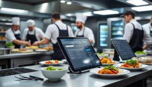 découvrez comment l'utilisation des tablettes révolutionne les cuisines professionnelles en améliorant l'efficacité, la communication et la gestion des commandes.