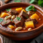 découvrez la recette du massaman curry, un délicieux plat thaïlandais aux influences indiennes, alliant saveurs épicées et onctuosité pour un voyage culinaire unique.