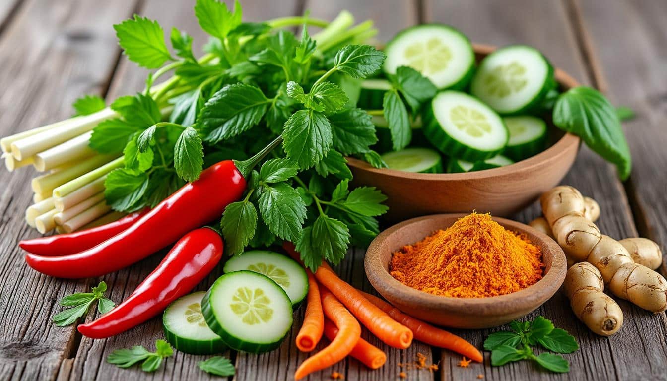 découvrez des recettes detox savoureuses et faciles inspirées de la cuisine thaïlandaise pour purifier votre corps tout en régalant vos papilles.
