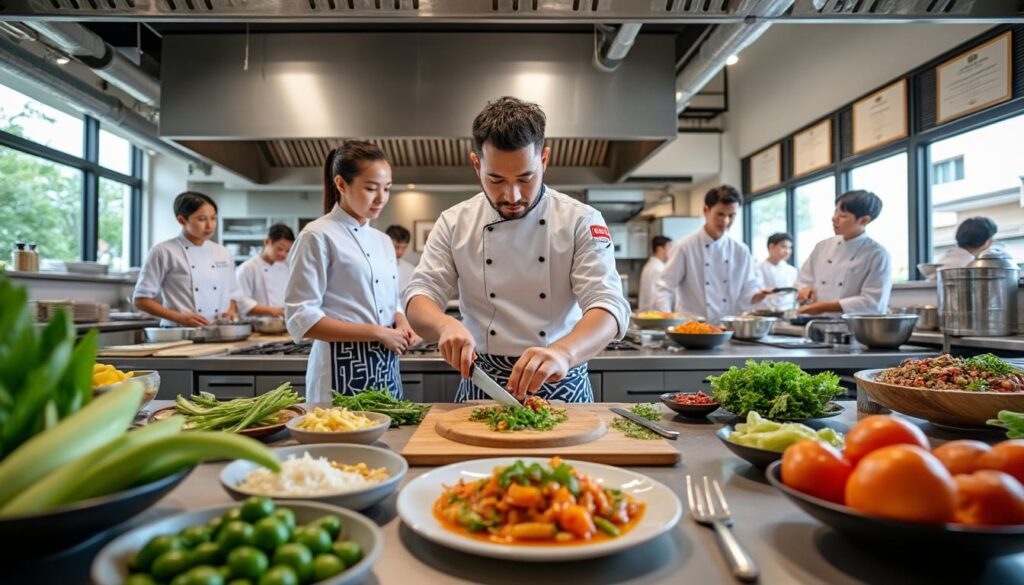 découvrez les certifications incontournables pour enseigner la cuisine thaï et devenez un expert reconnu dans l'art culinaire thaïlandais.