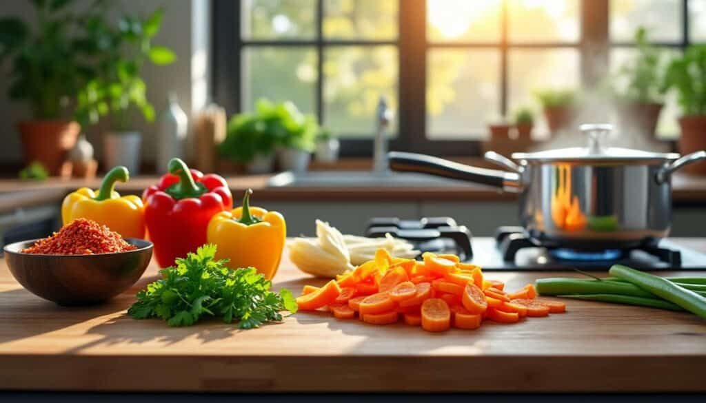 découvrez comment préparer un délicieux curry rouge thaï en seulement 30 minutes grâce à notre recette rapide et facile, idéale pour un repas savoureux et exotique.