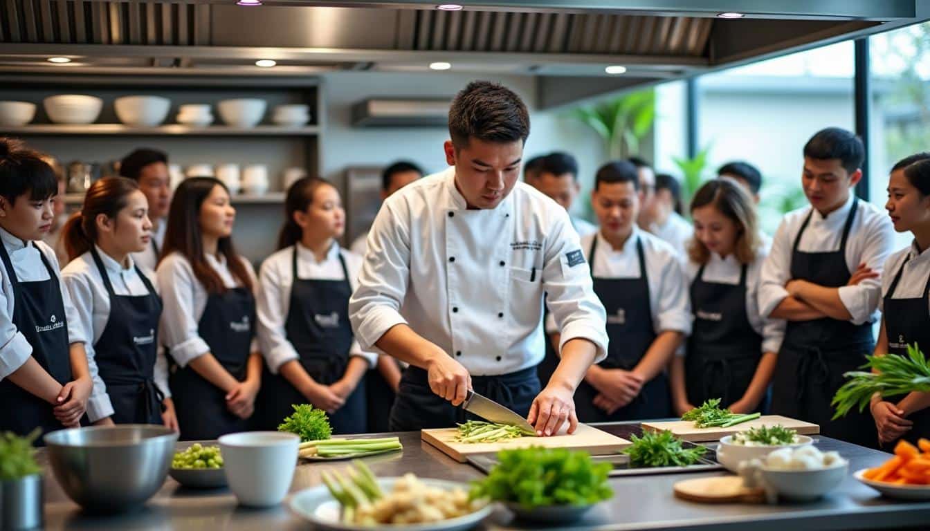 découvrez l'importance croissante de la cuisine thaïlandaise dans les programmes des écoles de gastronomie et son influence sur la formation des chefs.