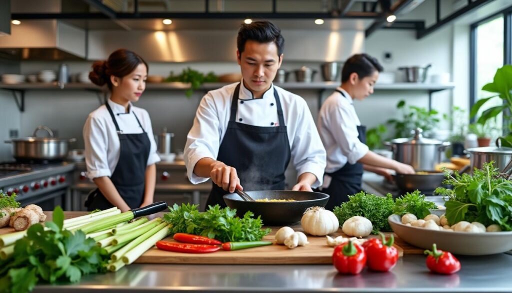 découvrez l'importance croissante de la cuisine thaïlandaise dans les écoles de gastronomie et son impact sur la formation des chefs modernes.