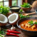 découvrez comment la noix de coco est un ingrédient clé dans la cuisine thaïlandaise, apportant saveur et authenticité à de nombreux plats traditionnels.