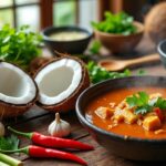 découvrez comment la noix de coco est un ingrédient clé dans la cuisine thaïlandaise, apportant saveur et authenticité à de nombreux plats traditionnels.