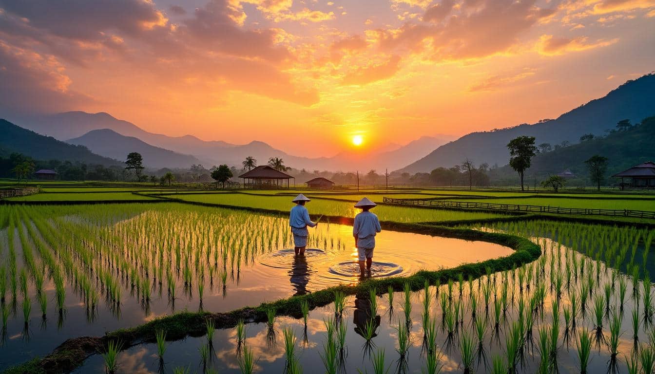 découvrez l'histoire riche et le savoir-faire traditionnel de la culture du riz en thaïlande, un pilier essentiel de son patrimoine agricole et culinaire.