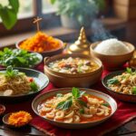 découvrez les plats rituels de la culture thaï, symboles de traditions ancestrales et de saveurs authentiques qui rythment les cérémonies et festivités en thaïlande.