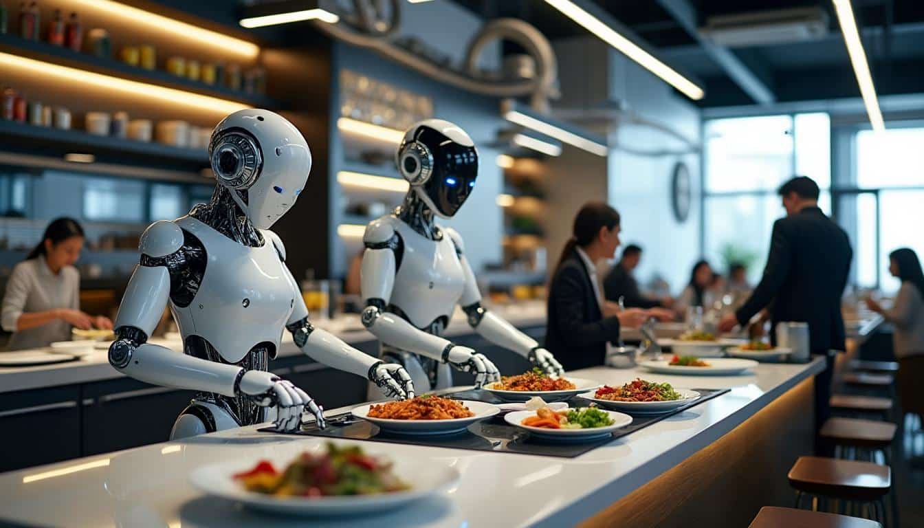 découvrez comment les robots serveurs révolutionnent l'industrie de la restauration et s'imposent comme le futur des restaurants pour une expérience innovante et efficace.