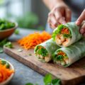découvrez notre guide simple et rapide pour préparer des rouleaux de printemps thaï authentiques, frais et savoureux, parfaits pour un repas léger et coloré.