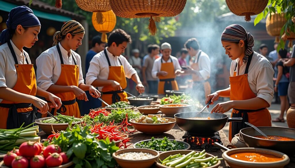 découvrez l'art et la passion des concours culinaires thaïlandais, où tradition et créativité se rencontrent pour célébrer la richesse de la cuisine de thaïlande.