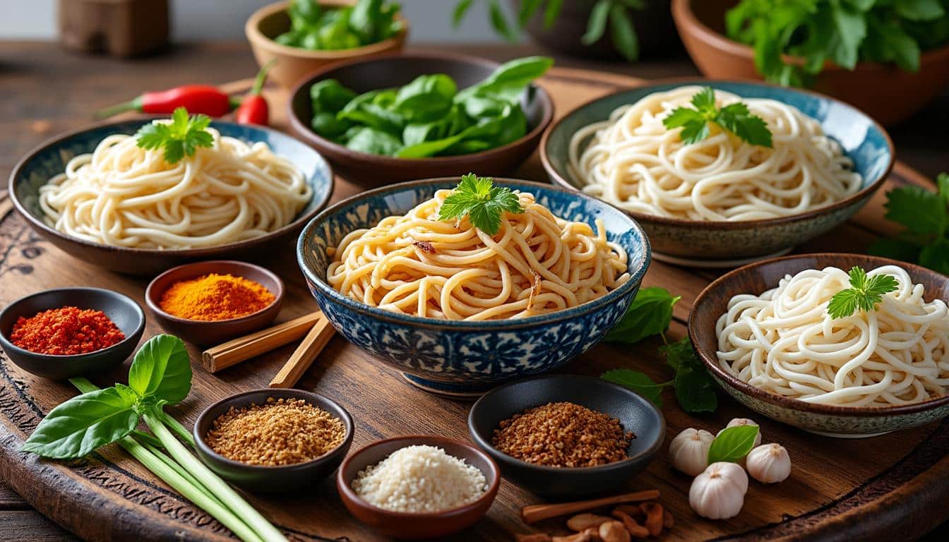 découvrez les différents types de nouilles de riz thaï et leurs usages culinaires pour sublimer vos plats traditionnels et modernes.