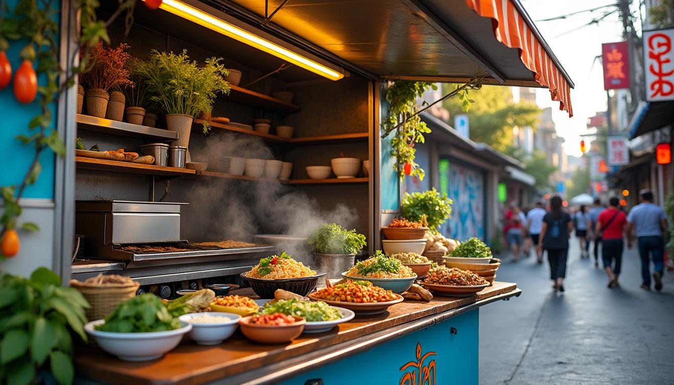 découvrez notre formation complète pour ouvrir votre food truck thaï et maîtriser les recettes authentiques, la gestion et la réglementation du secteur.